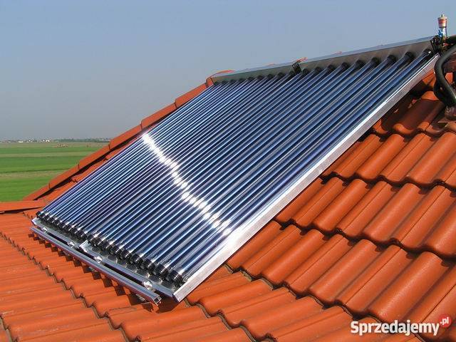 Kolektory słoneczne 24 rur CPC 423m2 300l MONTAŻ Pozostałe Kraków