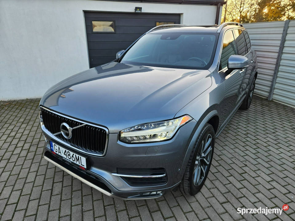 Volvo XC 90 T6 20 320 BEZWYPADEK zarejestrowany tempomat Gdynia