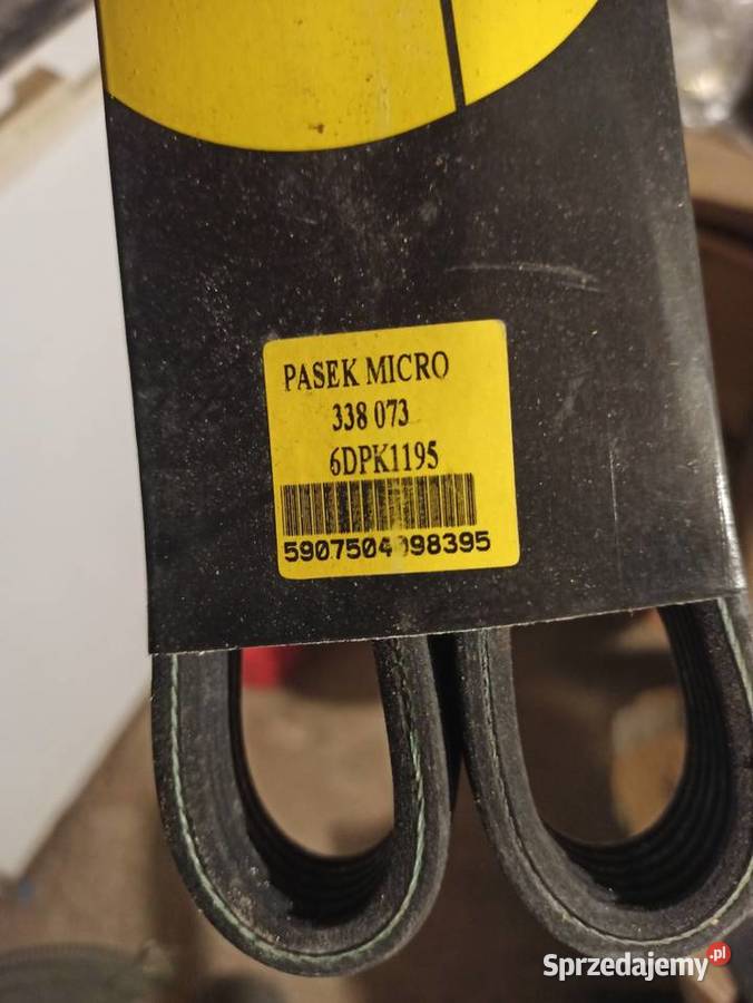 Hart 338 073 Pasek klinowy wielorowkowy 6DPK1195