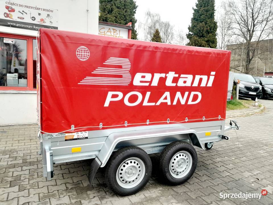 NOWA Przyczepa lekka Rydwan EURO A 750B2 towarowe Katowice