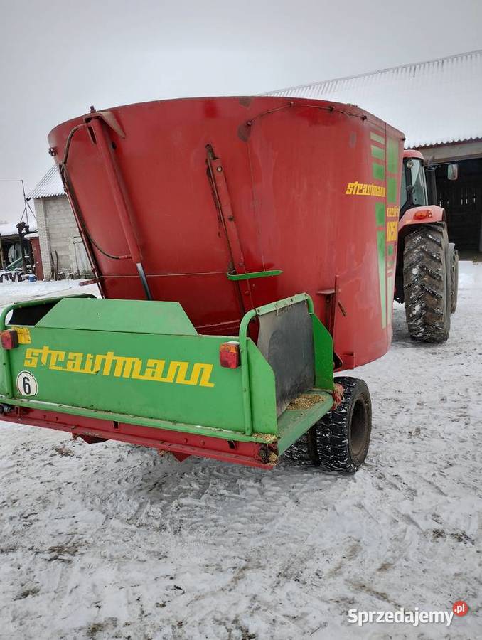 Wóz paszowy paszowóz Strautmann Do hodowli zwierząt mazowieckie