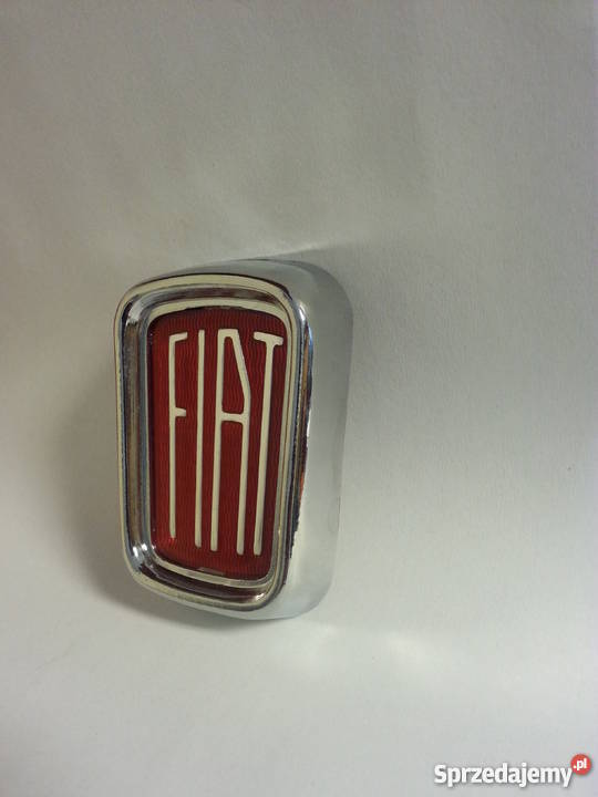 Znaczek emblemat Fiat 126p 125p 500 retro Nowy Karoseria