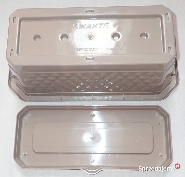 Skrzynka balkonowa DIAMANTE Doniczka szeroka 39 Siewierz