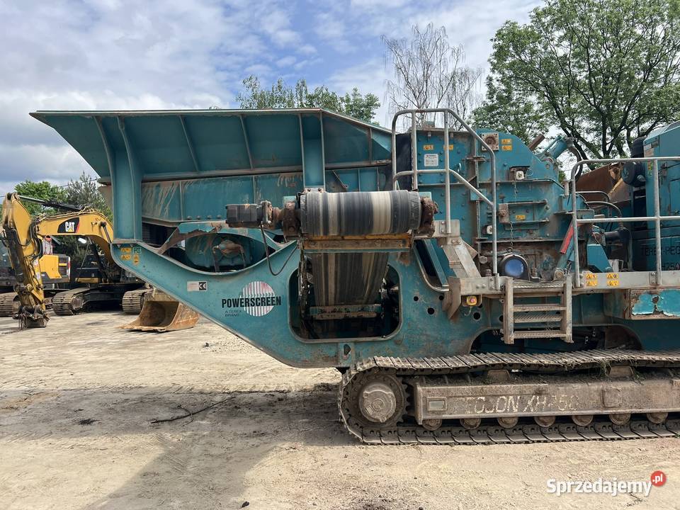 Kruszarka udarowa Powerscreen Terex Pegson XH250 Zator