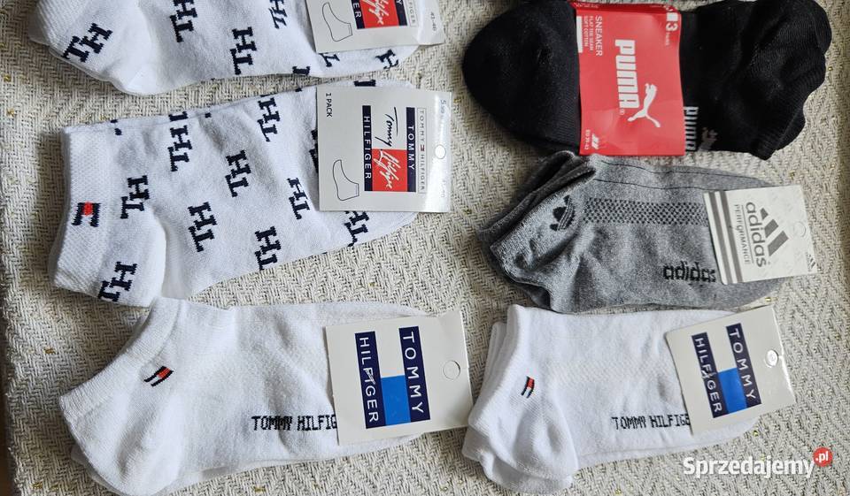 Skarpetki Tommy Hilfiger stopki białe czarne Konstancin-Jeziorna sprzedam