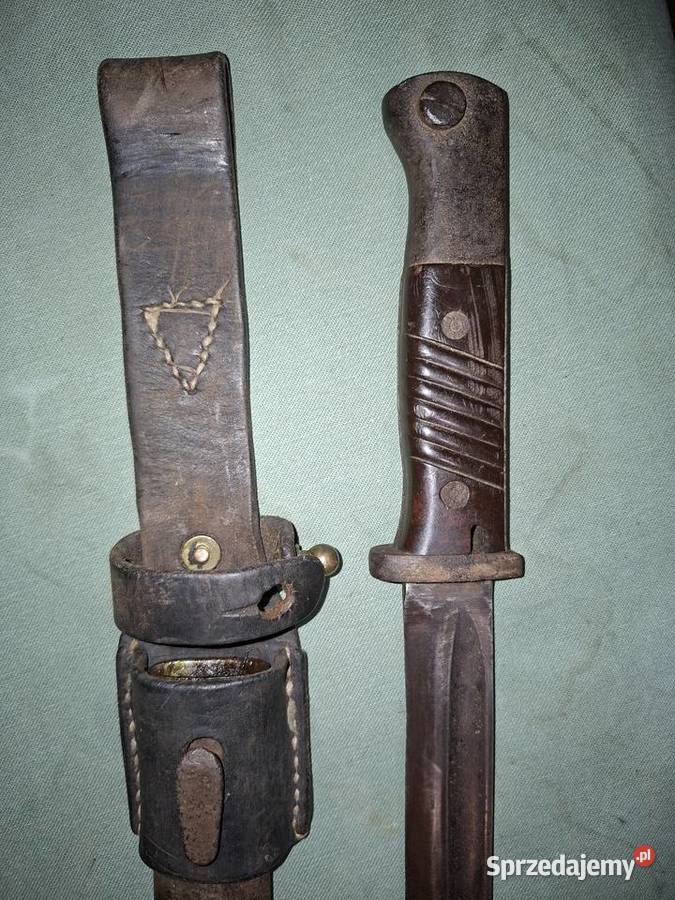 Bagnet Niemiecki Mauser S8498 II Wojna Kielce
