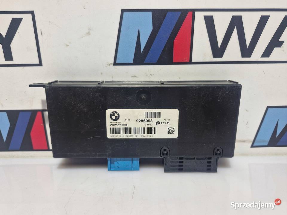 BMW X3 F25 MODUŁ STEROWNIK ZGW 9286953 Motoryzacja