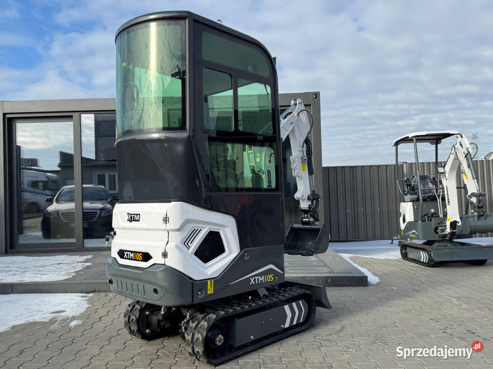 Mini Koparka XTM X10S PRO 2025 KABINA Chłodnica Olsztyn sprzedam