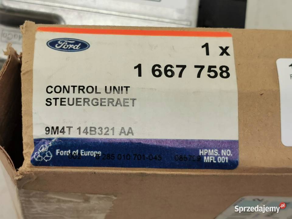 STEROWNIK PODUSZKI AIRBAG FORD KUGA 2012 1667758