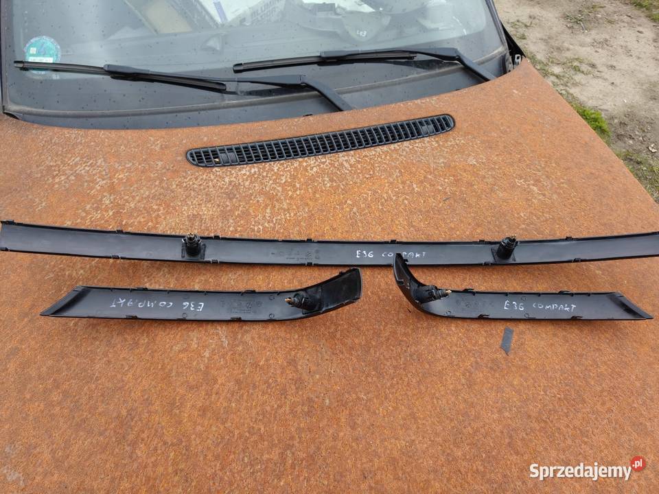 Bmw e36 compakt pdc listwy zderzaka tylnego osobowe