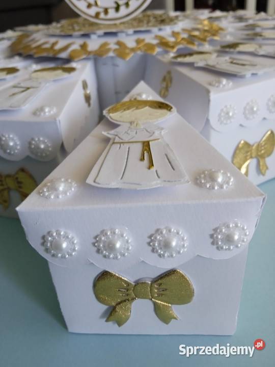Podziękowanie gości Papierowy tort 10 Komunia Skarżysko-Kamienna