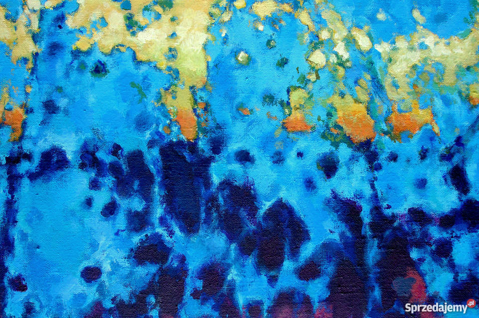 Obraz z 1982 r olej płótno Jelenia Góra