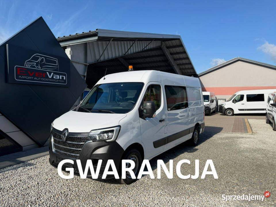 Renault Master L2H2 średniak 7osobowy lift czujnik parkowania mazowieckie Warszawa