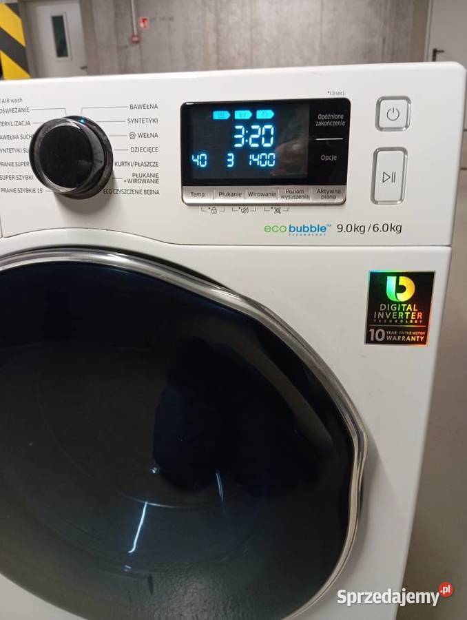 Pralko suszarka Samsung Eco bubble 96 1400obr mazowieckie