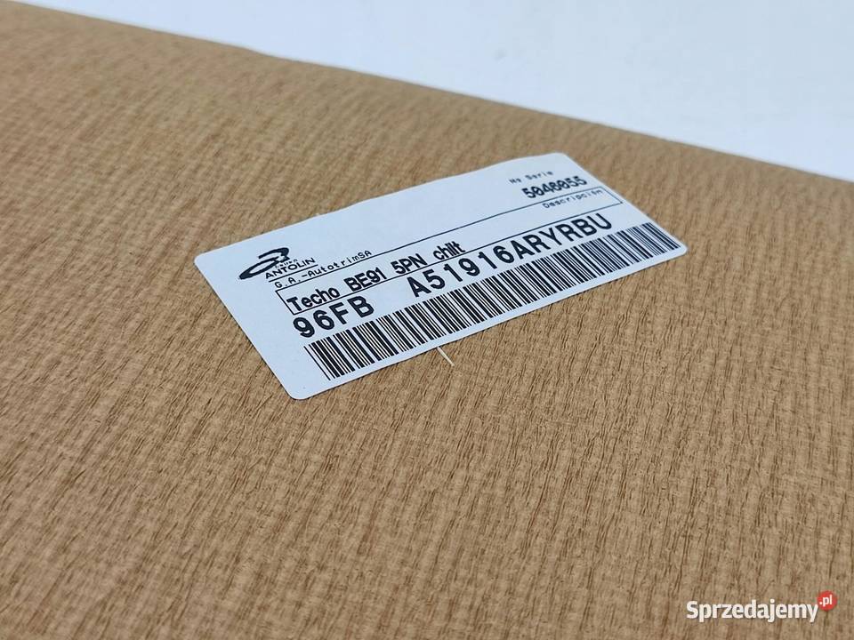 PODSUFITKA FORD FIESTA 19952002 NOWA ORYGINALNA