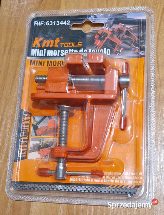 Mini imadło modelarskie biurkowe stołowe 10 x 8 Imadła Wieluń