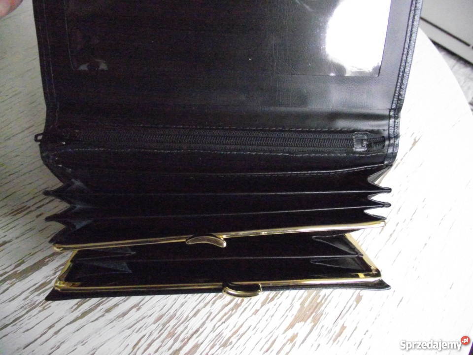 NOWY DAMSKI PORTFEL ZE SKÓRY NATURALNEJ Piła