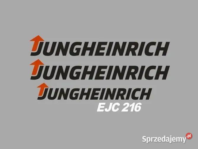 Naklejki oklejenie Jungheinrich EJC 216 Janików