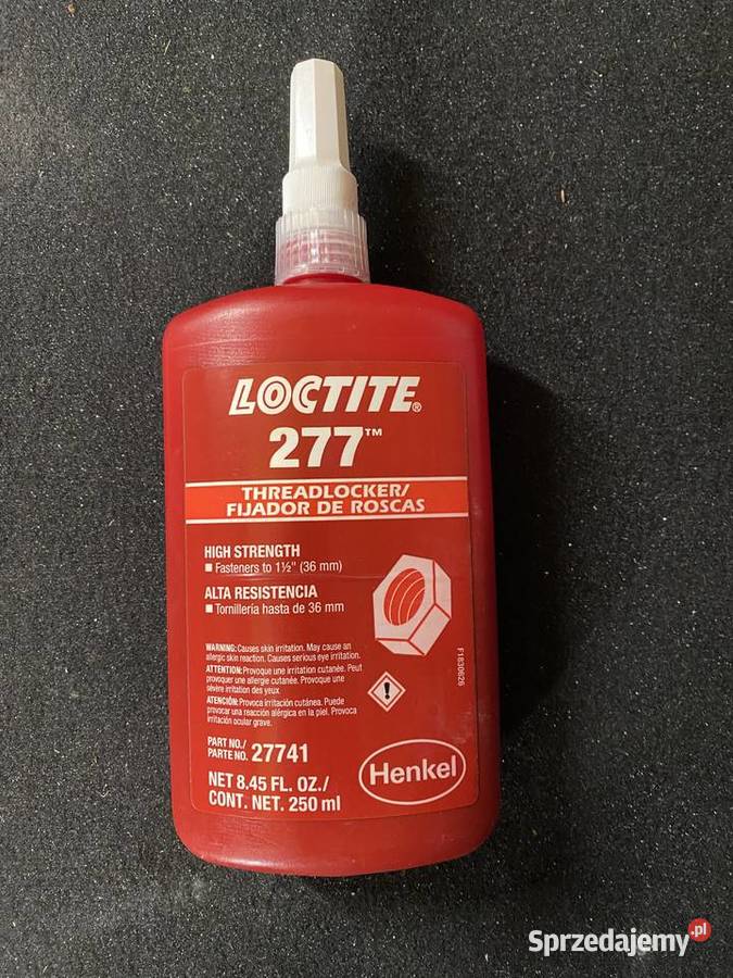 Loctite 277 250mltrudno demontowalny klej Dom i Ogród Goleniów sprzedam
