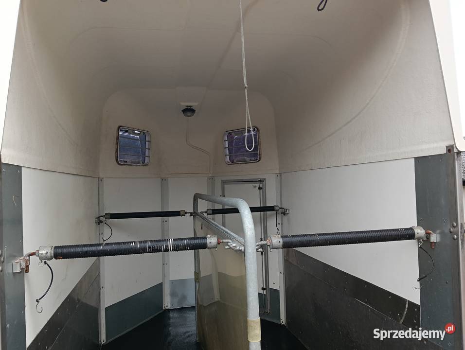 Przyczepa konna dwukonna do Koni Meyer 2017 Krzymów