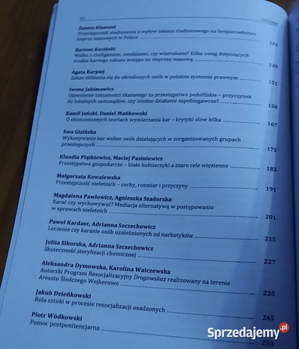 Bezcelowość współczesnych kar i środków karnych pedagogika, resocjalizacja Gdańsk