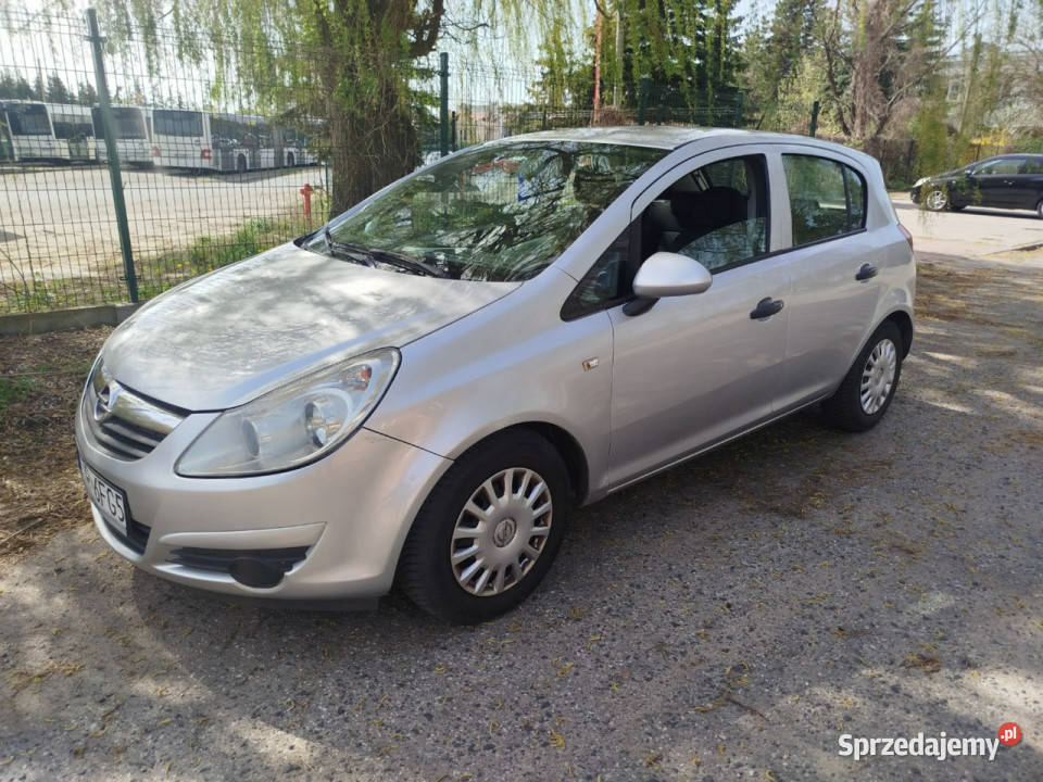Opel Corsa OPEL CORSA 5 DRZWI zarejestrowana Rok produkcji 2008 Toruń sprzedam