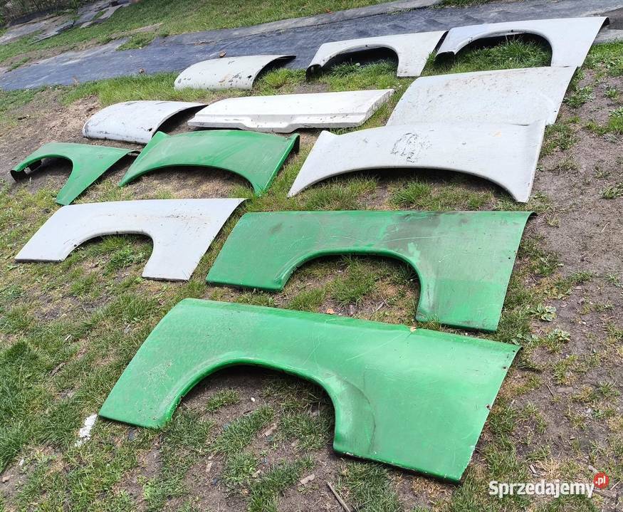 Blacharka Trabant części karoserii zestaw maska