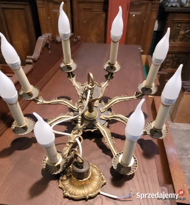 Stary żyrandol 4 Mała Karczma