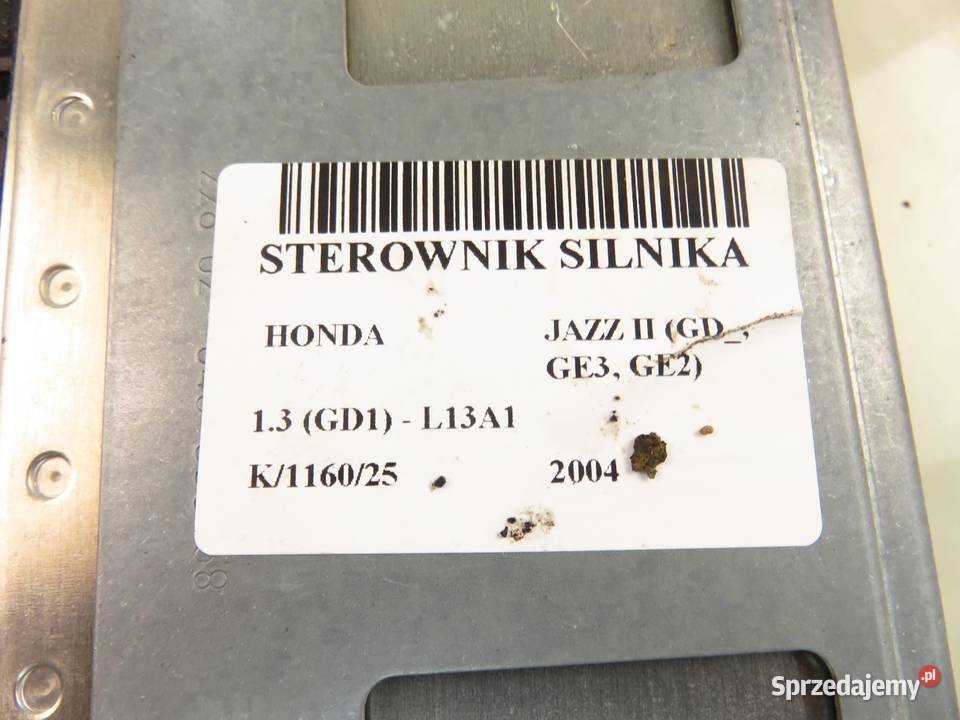 STEROWNIK HONDA JAZZ II 13 GD1 L13A1 0261207983