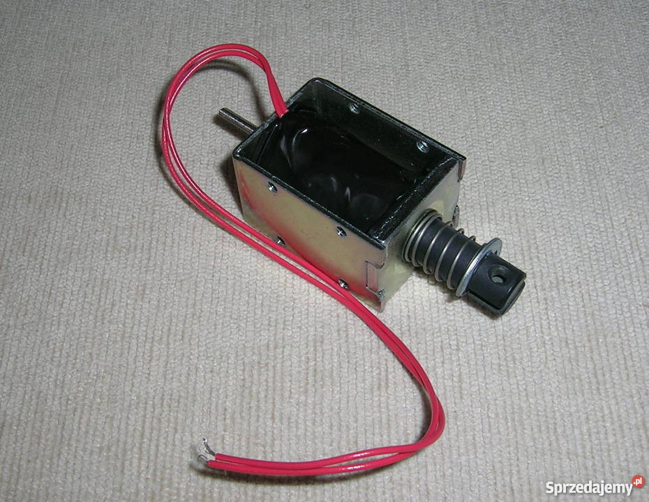elektromagnes 24V pchajciągn skok 6mm sprężblok Pozostałe Wyszków