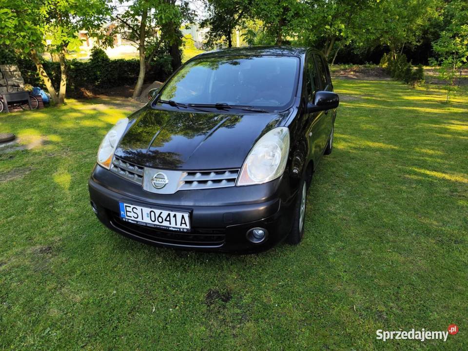 Nissan Note 14b 2006r nieuszkodzony Sieradz