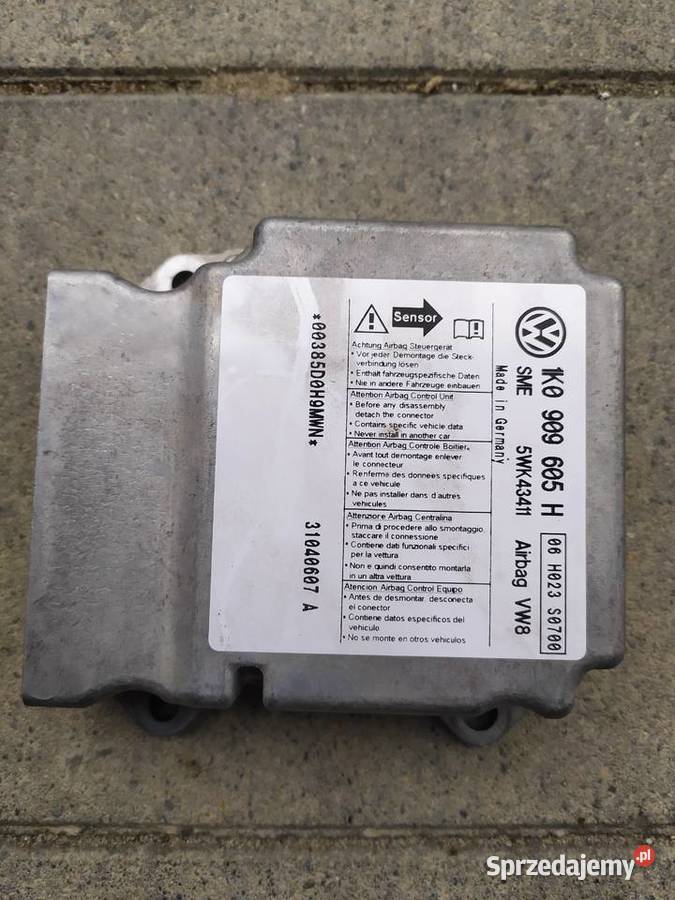 Moduł sterownik sensor do poduszek powietrznych Odolanów sprzedam