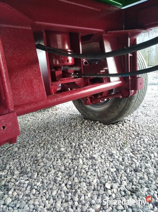 Tandem 16 ton nowa zabudowa Przyczepy rolnicze Źrebce