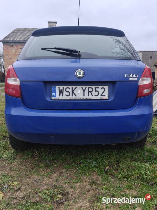 Skoda Fabia 2 2007 LPG Zarejestrowany w Polsce Sokołów Podlaski