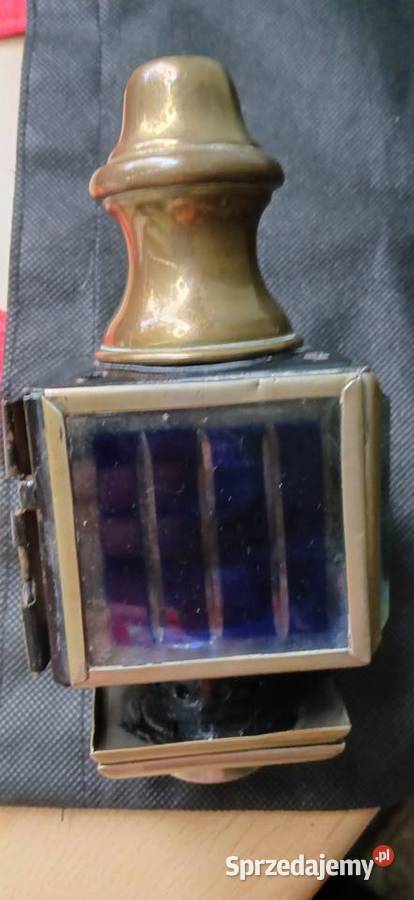 Stara lampa powozowa z lat 20 tych Kraków