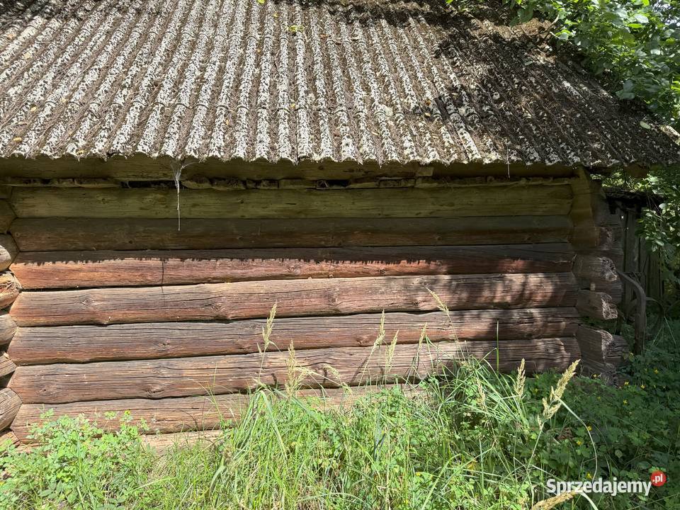 Stodola drewniana z bali do rorbiorki Domki drewniane Wola Duża
