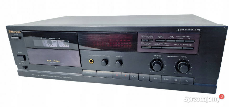Magnetofon Sherwood DS5015C Stereo Cassette Deck Międzychód sprzedam