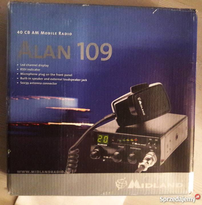 RADIO CB ALAN 109 Antena SIRIO Omega 27 MAG Piaseczno sprzedam