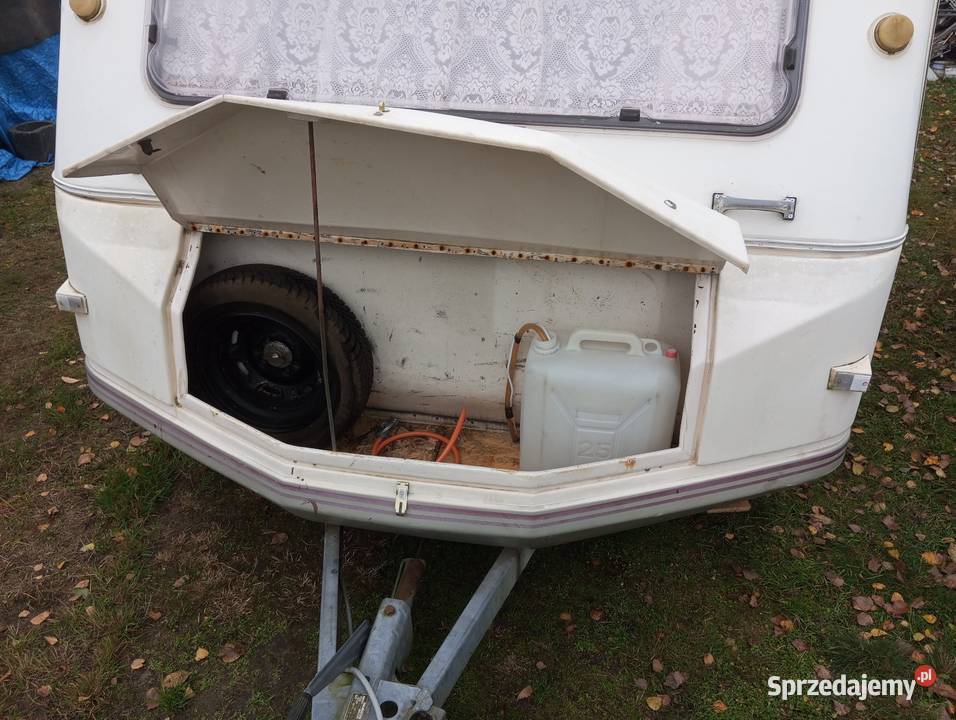 Przyczepa kempingowa na budowę działkęstróżówka 1 Bydgoszcz sprzedam