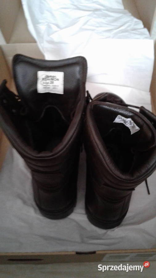 Buty GREGOR wojskowe letnie brązowe 42 nowe Ostrołęka