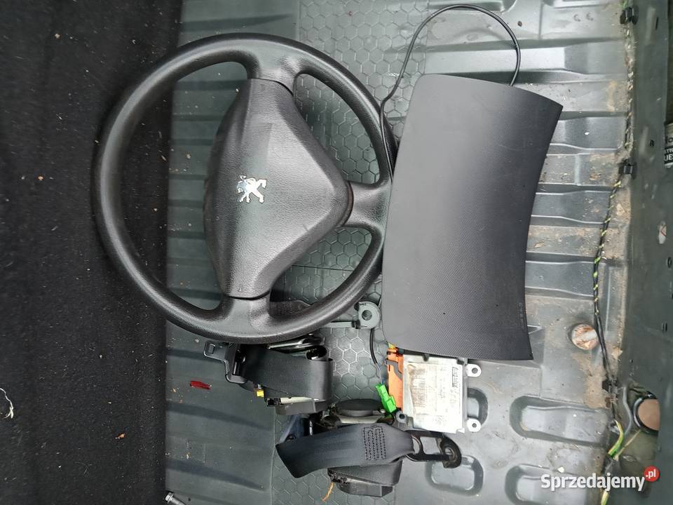 Poduszki airbag pasy sensor 9660349980 peugeot Poduszki powietrzne Opole sprzedam