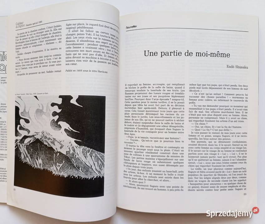 Cahiers du Japon Literatura powojenna Warszawa