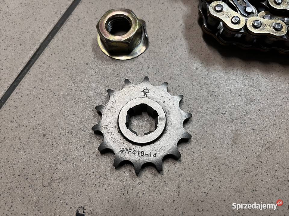 Łańcuch napędowy zębatka Hyosung GA 125 Cruise Pozostałe