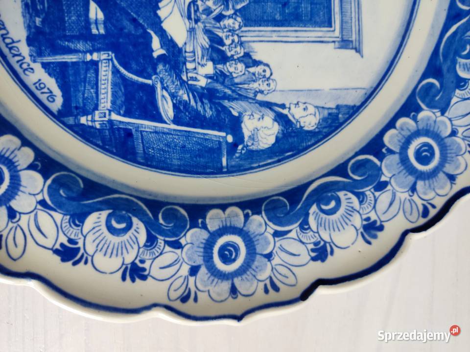 Talerz pamiątkowy Deklaracja Niepodległości Głuchołazy
