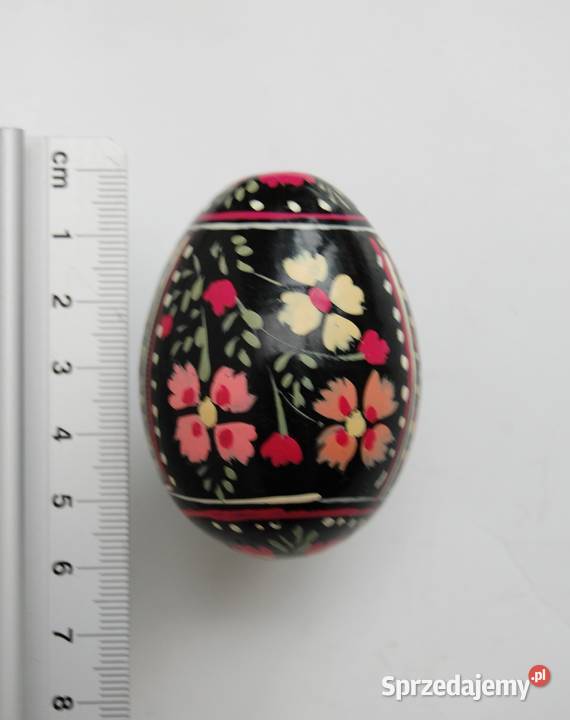 Stara pisanka drewniana ręcznie malowana Rosja lubelskie Lublin sprzedam