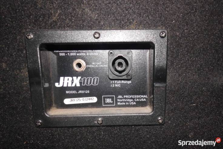 Kolumny JBL JRX 125 Estradowe Poddębice