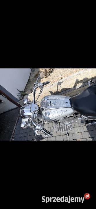 Harley Davidson piękny sprowadzony Motocykle, skutery, quady Milówka