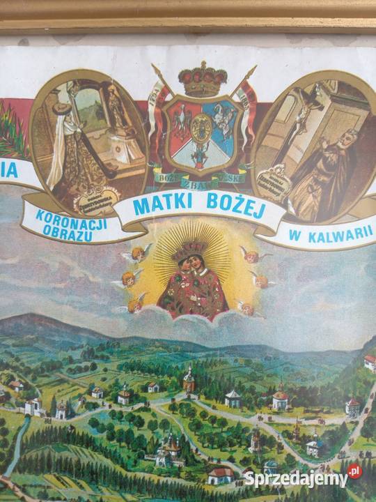 Litografia Kalwaria małopolskie sprzedam