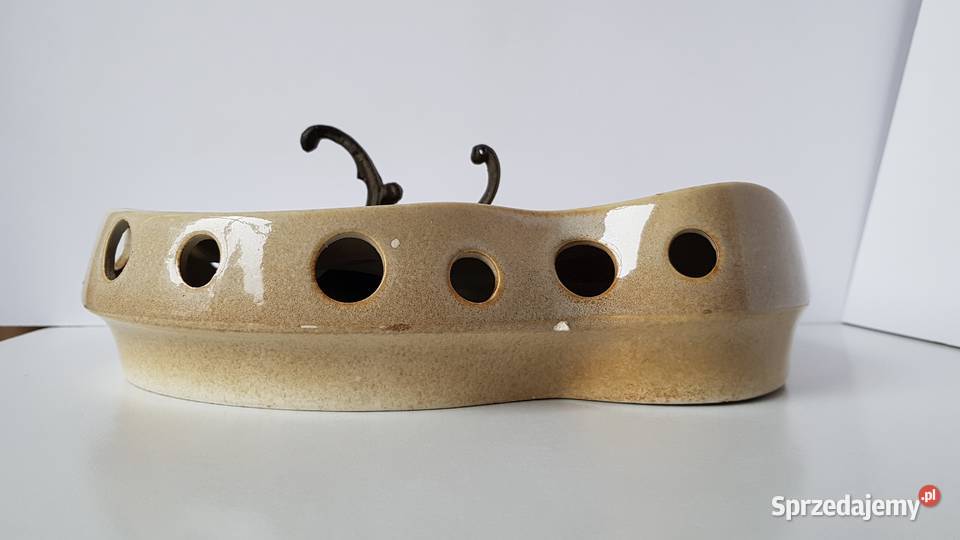 Porcelitowa osłonaozdoba oprawa na dzwonek Dąbrowa Górnicza