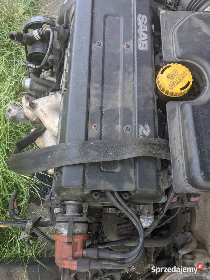 Saab 900 S 93 blok silnik wal słupek 20 T 94 Stalowa Wola